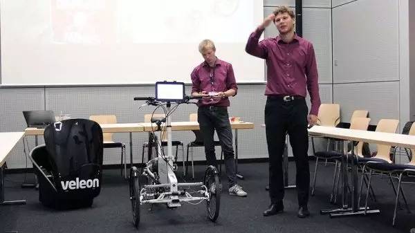 国外的智能电动三轮车竟然长这样